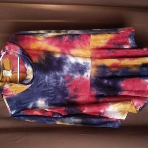 Sweatshirt with turleneck